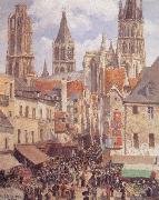 Camille Pissarro, Rue de L-Epicerie,Rouen